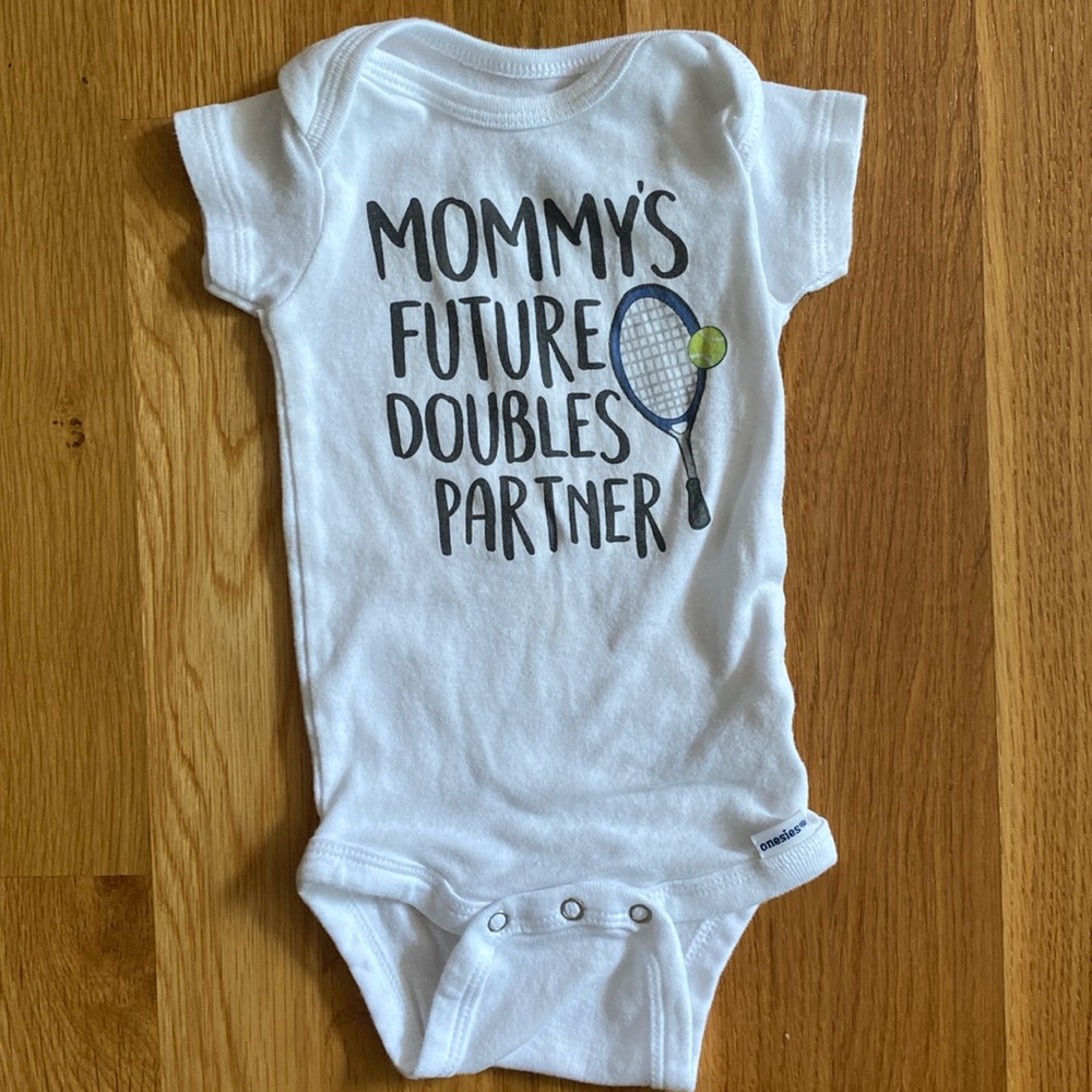 3-6M Tennis Onesie Bodysuit